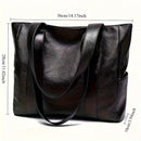 Bolsa feminina de alta qualidade, espaçosa e ampla, ideal e adequada para todas as estações.