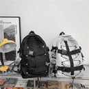 Mochila para homens, com design personalizado, estilo skate.