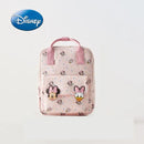 Mochila Disney Minnie em Desenho Animado para Educação Infantil, Bolsa de Ombro.