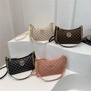 Bolsa em couro PU estilo vintage transversal, bolsa de ombro mensageiro.