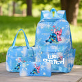 Conjunto de Mochila Stitch – 3 Peças – Inclui mochila, bolsa de mão e estojo