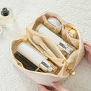 Organizador de Maquiagem de luxo, Necessaire/Estojo para Cosméticos, fechamento em zíper.