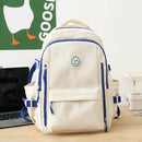 Mochila com emoji  em Nylon Fashion 2026 ,Grande e Fofa, Mochila para Notebook,Unissex.