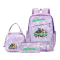 Mochila Disney Zootopia com 3 Peças: mochila, estojo, Lancheira para Meninos e Meninas.