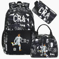 Mochila do CR7 de Futebol. Conjunto com 3 peças, impermeável.