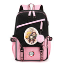 Mochila Anime Demon Slayer, para Adolescentes Meninas e Meninos, Mochila Escolar para Volta às Aulas.