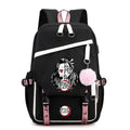 Mochila Anime Demon Slayer, para Adolescentes Meninas e Meninos, Mochila Escolar para Volta às Aulas.
