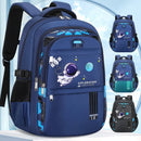 Mochila escolar infantil para meninos, com estampa de astronauta.