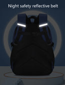 Mochila escolar infantil para meninos, com estampa de astronauta.