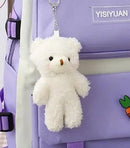 Mochila Feminina 5 Peças – Lona Grande Capacidade, Estilo Coreano, Escolar e Casual.