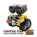 Disney Filme Robot Wall-E Blocos de Montar MOC,Brinquedos de Ação com Tijolos MOC.