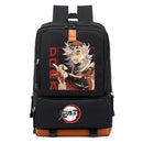 Mochila Anime Demon Slayer Inosuke, Mochila Escolar para Notebook, para Adolescentes e Estudantes.