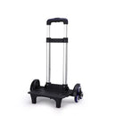 Mochila Escolar Pikachu com Carrinho Removível e Suporte para as Costas