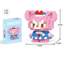 Blocos de Montar Disney LiLo & Stitch e Personagens de Anime – Brinquedo Criativo para Crianças.