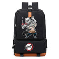 Mochila Anime Demon Slayer Inosuke, Mochila Escolar para Notebook, para Adolescentes e Estudantes.