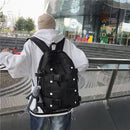Mochila para homens, com design personalizado, estilo skate.