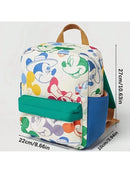Mochila Cartoon do Mickey Mouse Disney, impermeável e resistente à sujeira, fofa e casual.