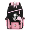 Mochila Anime Demon Slayer, para Adolescentes Meninas e Meninos, Mochila Escolar para Volta às Aulas.