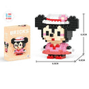 Blocos de Montar Disney LiLo & Stitch e Personagens de Anime – Brinquedo Criativo para Crianças.