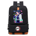 Mochila Anime Demon Slayer Inosuke, Mochila Escolar para Notebook, para Adolescentes e Estudantes.