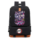 Mochila Anime Demon Slayer Inosuke, Mochila Escolar para Notebook, para Adolescentes e Estudantes.