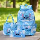 Conjunto de Mochila Stitch – 3 Peças – Inclui mochila, bolsa de mão e estojo
