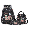 Conjunto Escolar 3 Peças Capivara Cartoon – Mochila + Lancheira + Estojo