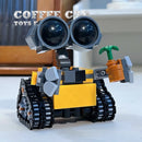 Disney Filme Robot Wall-E Blocos de Montar MOC,Brinquedos de Ação com Tijolos MOC.