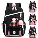 Mochila Anime Demon Slayer, para Adolescentes Meninas e Meninos, Mochila Escolar para Volta às Aulas.