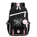 Mochila Anime Demon Slayer, para Adolescentes Meninas e Meninos, Mochila Escolar para Volta às Aulas.