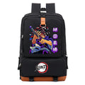 Mochila Anime Demon Slayer Inosuke, Mochila Escolar para Notebook, para Adolescentes e Estudantes.