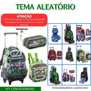 Kit Mochila Escolar Mochila, estojo, lancheira - Temas Variados.